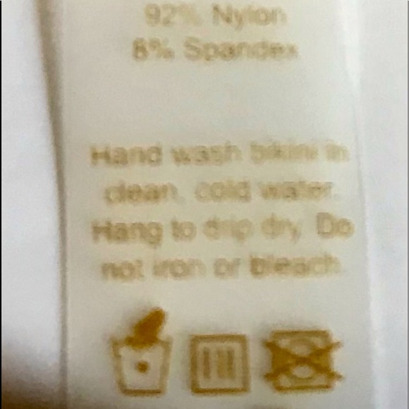 Chloe Rose Triangle Top String Bikini, XS (00-0) - Picture 13 of 14